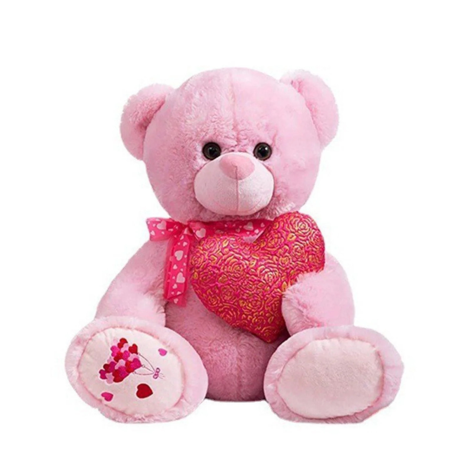 Love Heart Teddy Bear Stuffed Animal Soft Plush Toy Cute Birthday Valentines Day Gift for Kids, 8... | Walmart (US)