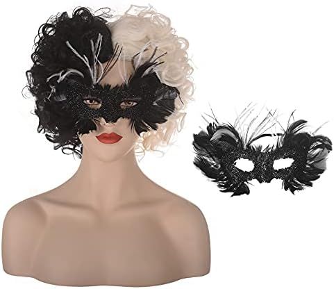 Cruella deVil Cosplay Wig with Mask | Amazon (US)