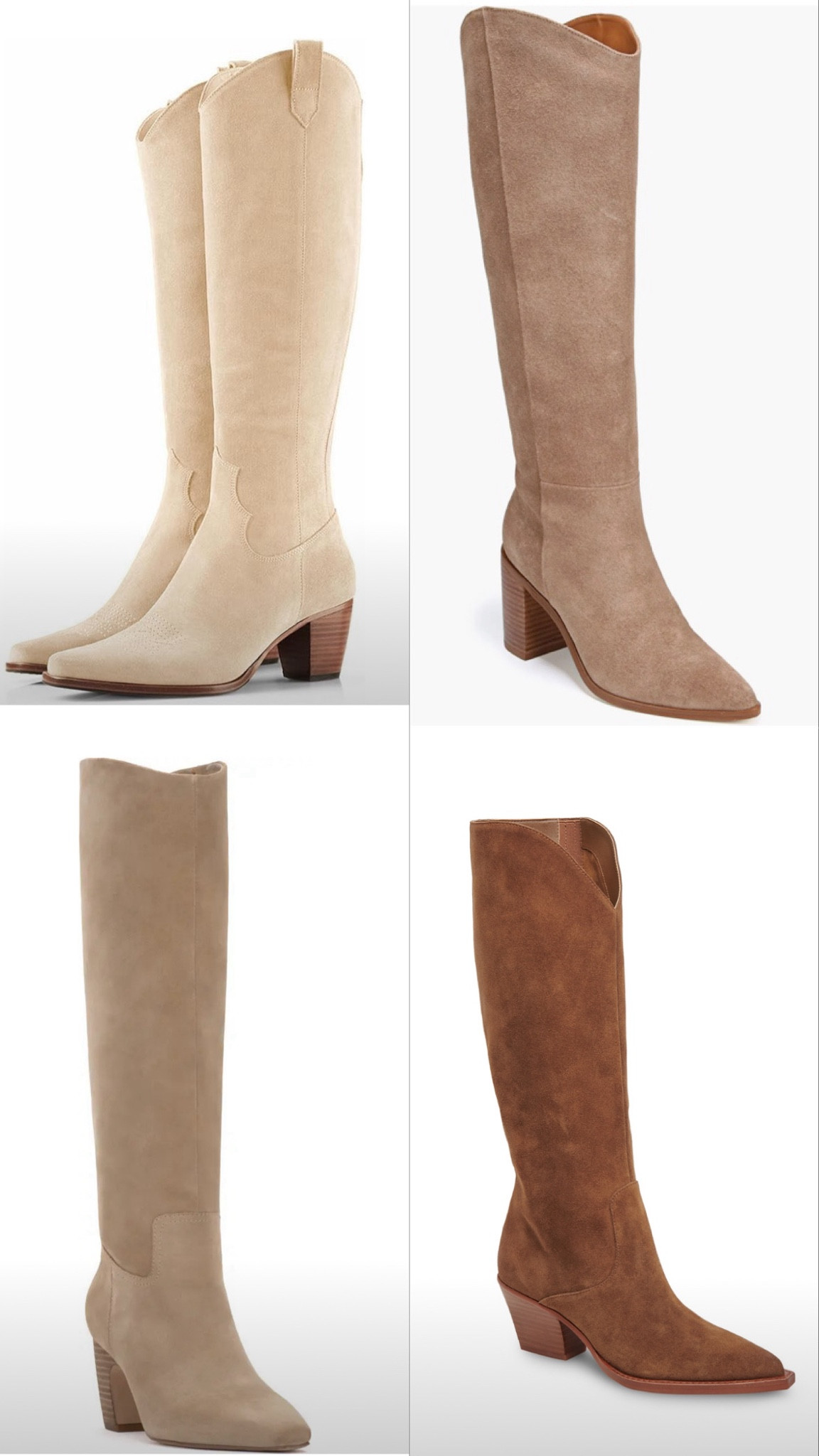 Neutral suede boot options!! 

#LTKShoeCrush