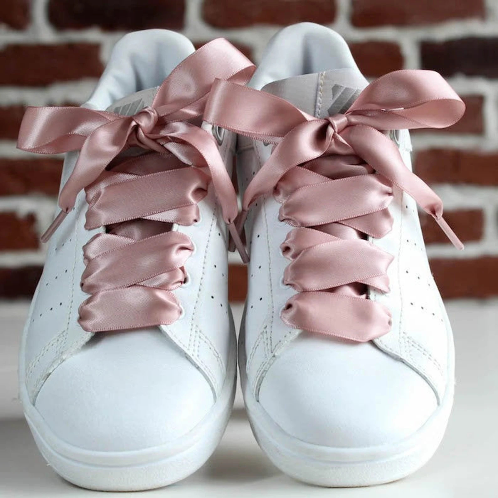 Pink Satin Shoelaces - Original shoelaces for sneakers and shoes - Satin shoelaces - Mother's Day... | Etsy (Global)