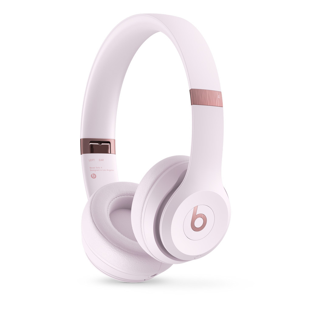 Beats Solo 4 — On-Ear Wireless Headphones – Cloud Pink | Apple (US)