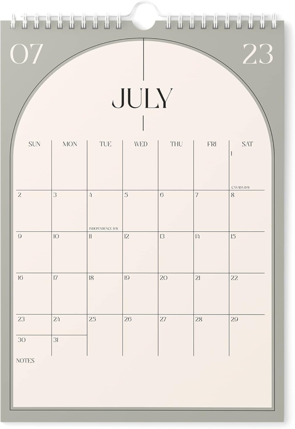 Calendar 2023-24 - Vertical 11x17 2023 Wall Calendar Runs Until December 2024 - Easy Planning wit... | Amazon (US)