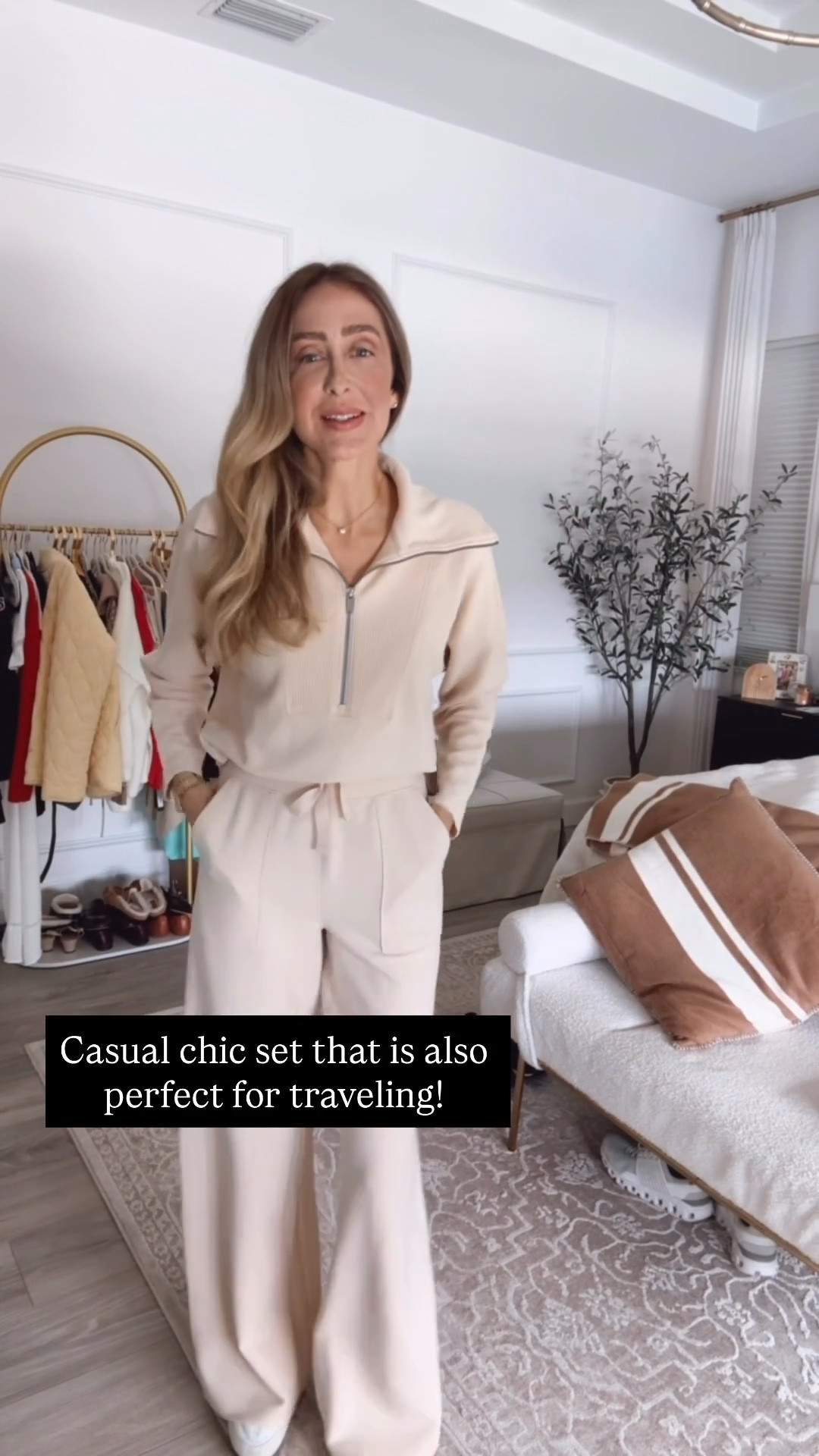 Casual chic set that is also perfect for traveling! They also have it in more colors. Runs true to size, I’m wearing size small tall and I’m 5’9” for your reference 🤍



#LTKTravel #LTKU #LTKootd