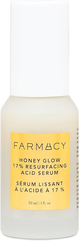 Farmacy Face Exfoliator Serum - Honey Glow 17% AHA + BHA Liquid Exfoliant and Salicylic Acid Seru... | Amazon (US)