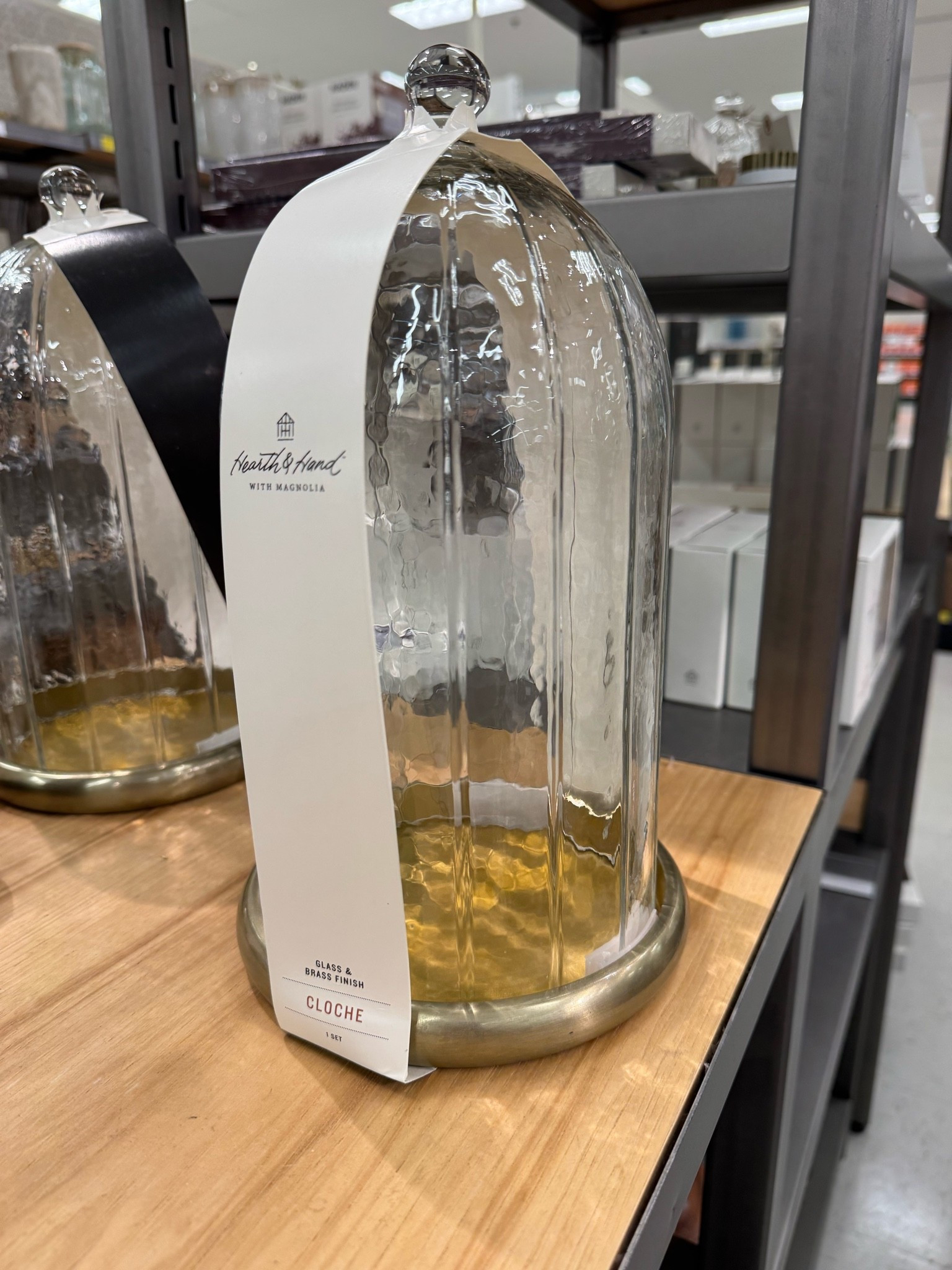 This glass cloche with the bottom accent piece is ✨

#LTKdayinmylife #LTKActive #LTKHome