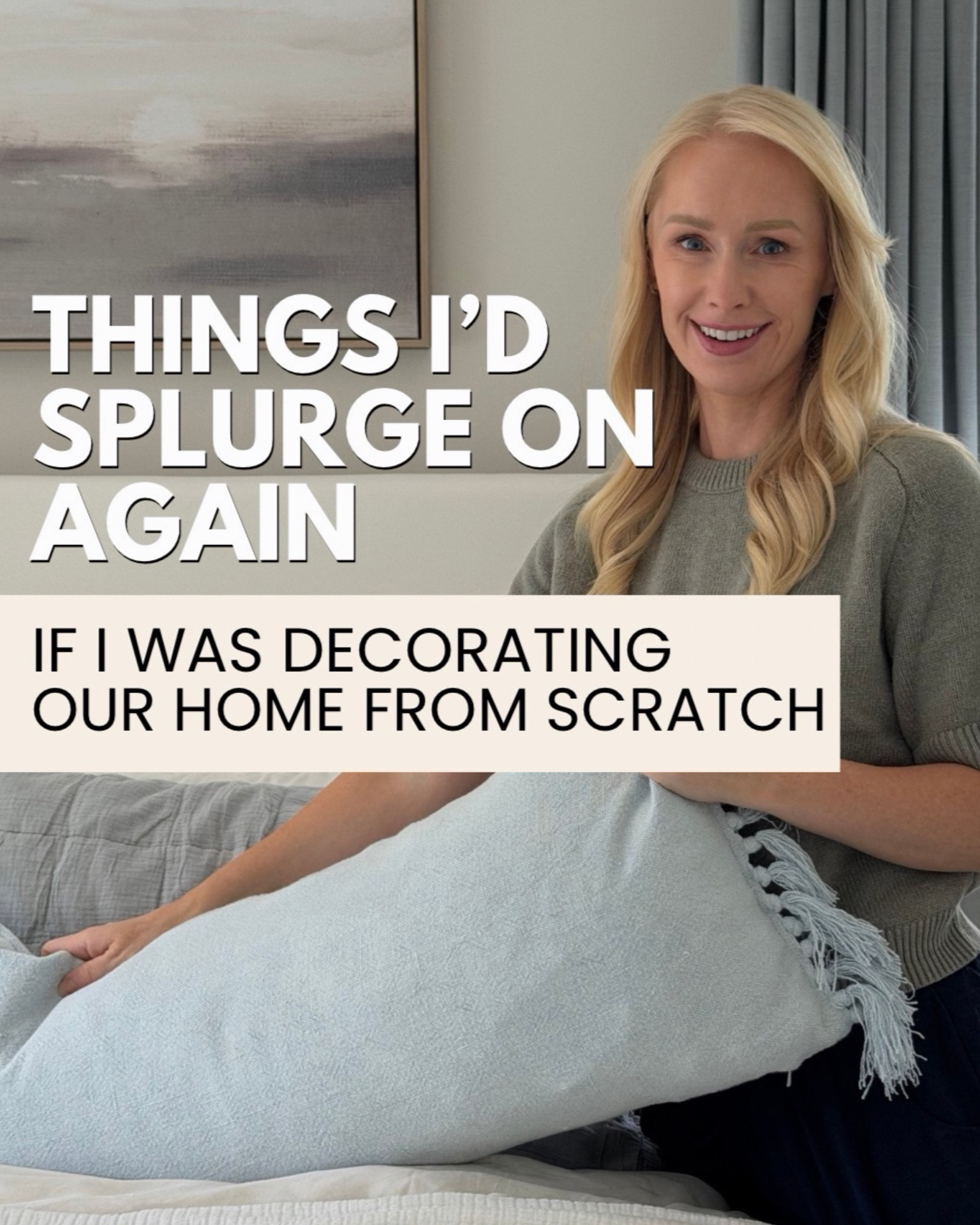 Things I’d splurge on AGAIN if I were decorating our home from scratch 👀 I love mixing high + low, but these are the pieces I’ve lived with and would happily spend the money on all over again

#LTKHome