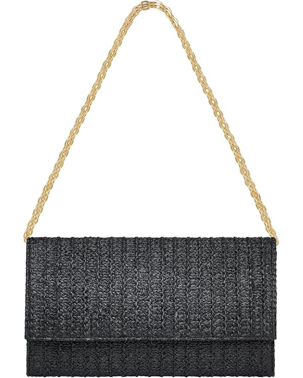 Kseymeir Straw Clutch Purse Shoulder Crossbody Bag Envelope Purse Raffia Handbag for Summer Beach... | Amazon (US)