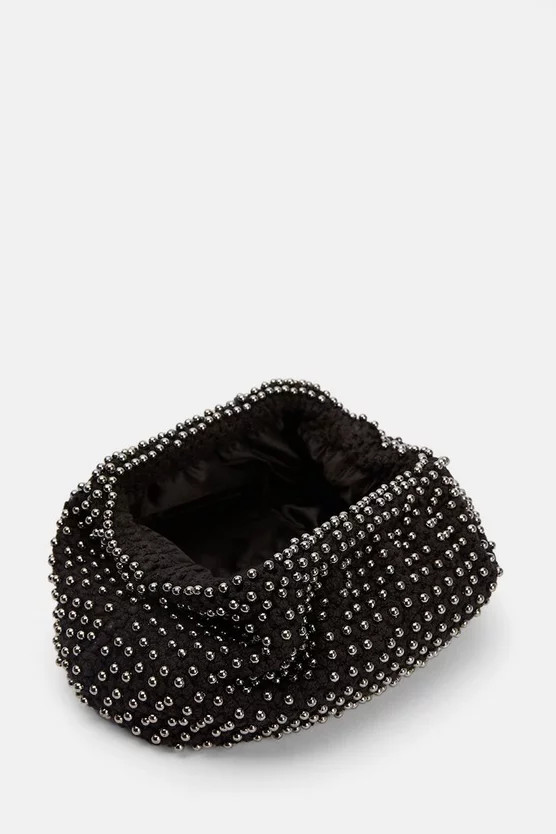 Pearl Slouchy Clutch Bag | Karen Millen UK + IE + DE + NL