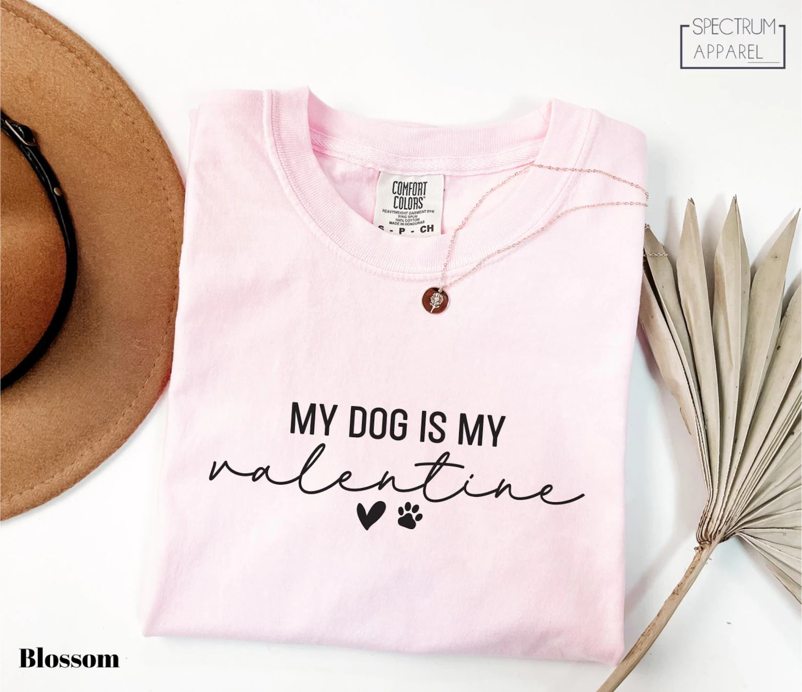 Comfort Colors® My Dog is My Valentine Tee, Valentine Day Dog Tee, Dog Lovers Valentine Gift T-s... | Etsy (Global)