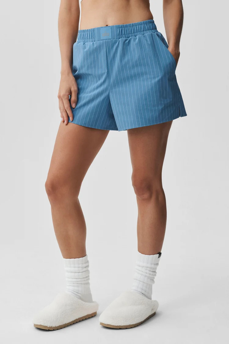 Pinstripe Daylight Boxer Short | Alo Yoga
