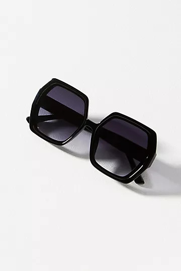 Oversized Geometric Sunglasses | Anthropologie (US)