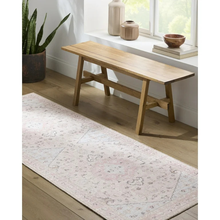 My Texas House Back to Campus Mia 2'7" x 7' Washable Runner Rug | Walmart (US)