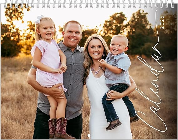 Let's Make Memories Personalized Photo Calendar - Custom 2026 Calendar - 8.5"x11" - Matte Finish ... | Amazon (US)