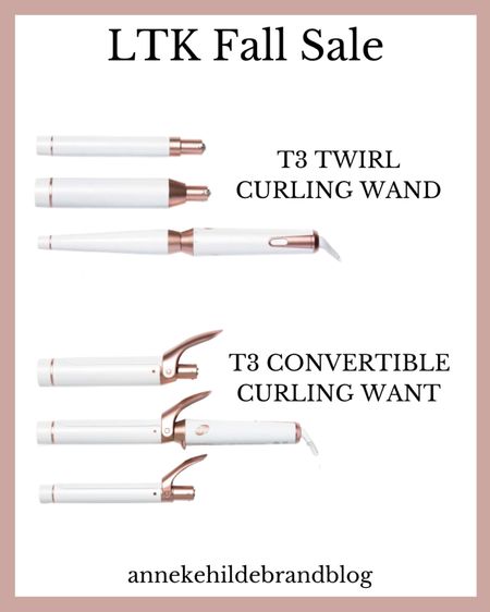T3 Convertible Curling Irons 

#LTKbeauty #LTKSale #LTKsalealert