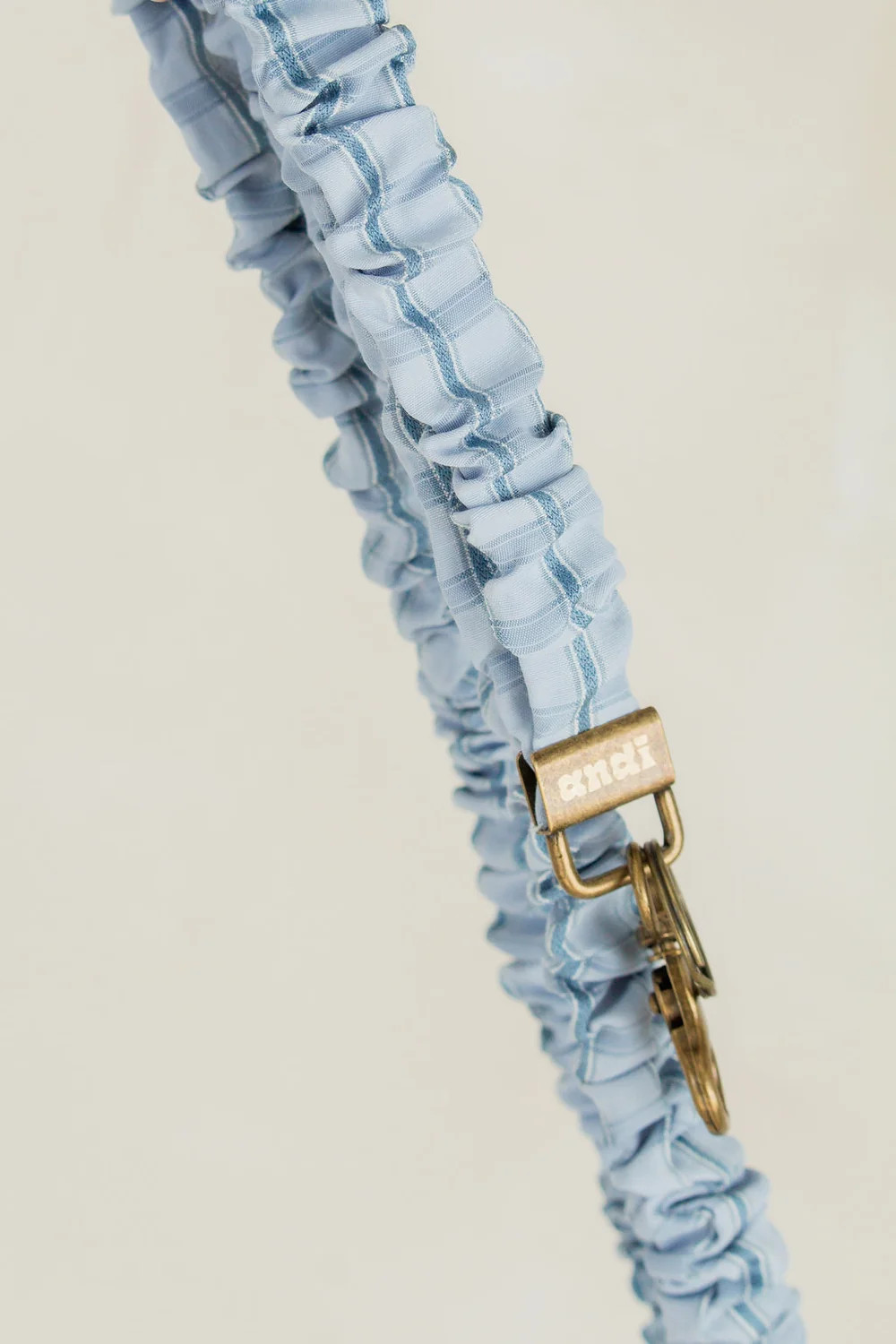 Blue Gingham Lanyard | Shop Andi
