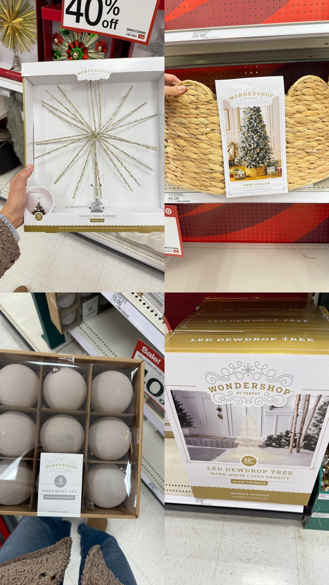 40% off Christmas finds at Target! 

#LTKHome #LTKSaleAlert #LTKHoliday