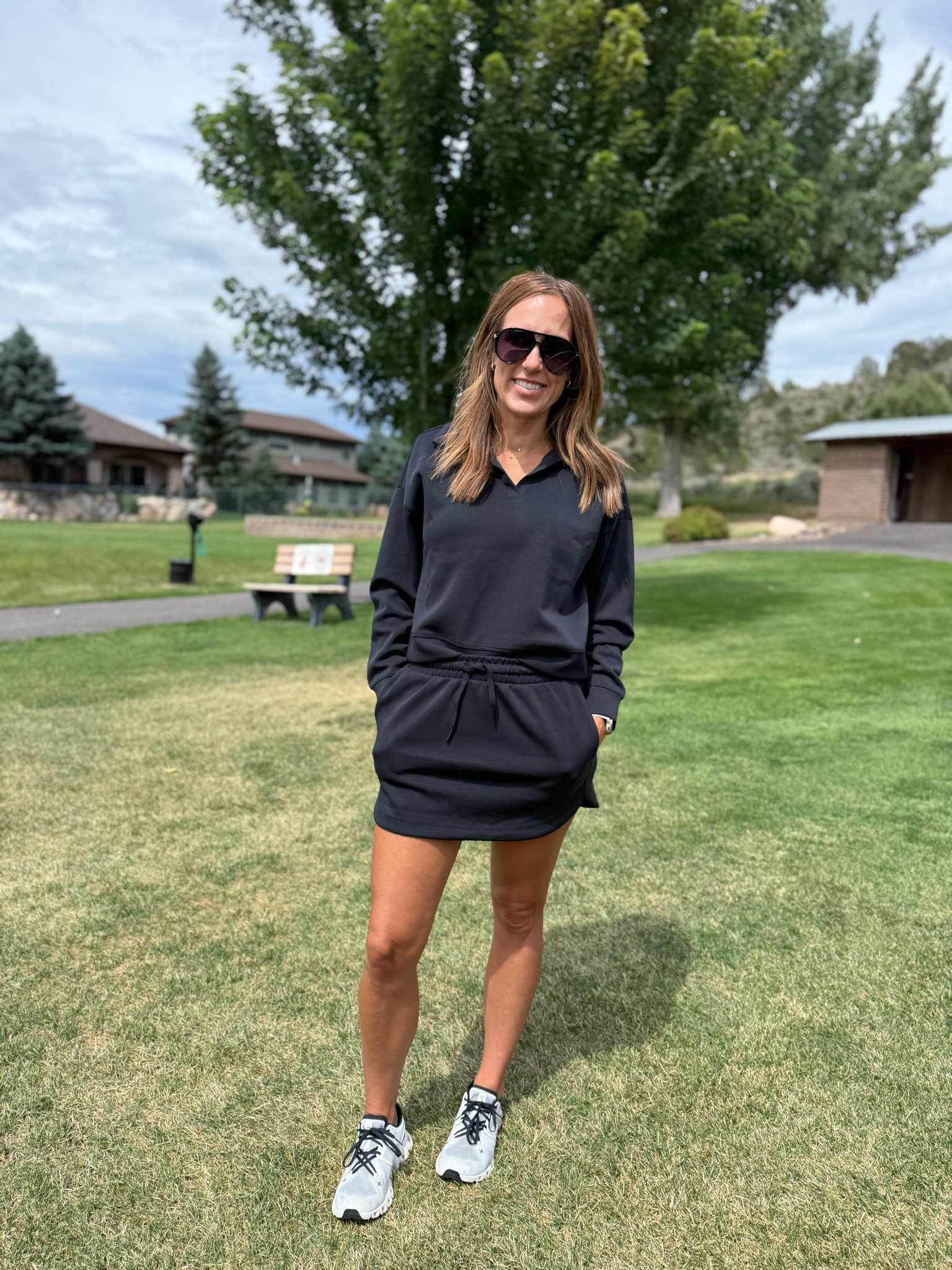 I don’t golf but, tried to dress the part 😅 this set from Target is comfortable + cute!

#LTKActive #LTKFindsUnder50 #LTKOver40