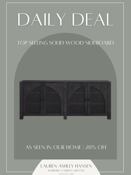 Our beautiful arched sideboard is on sale right now! It’s 20% off on Wayfair. If you have been eyeing it for a while now it your chance to grab it as it won’t go on sale again until Labor Day! 

#LTKStyleTip #LTKSaleAlert