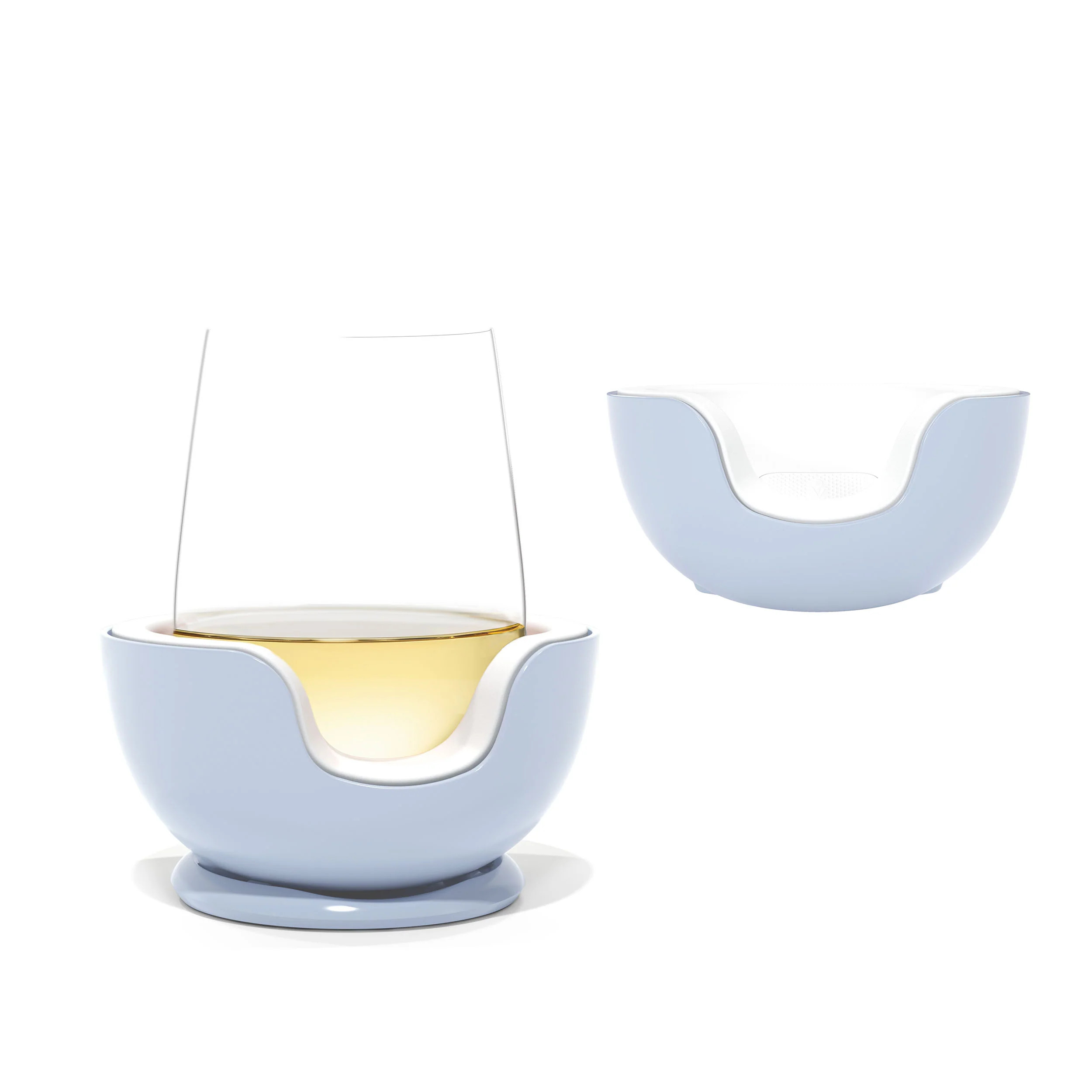 Stemless Wine Chiller + Extra Chill Cradle | VoChill