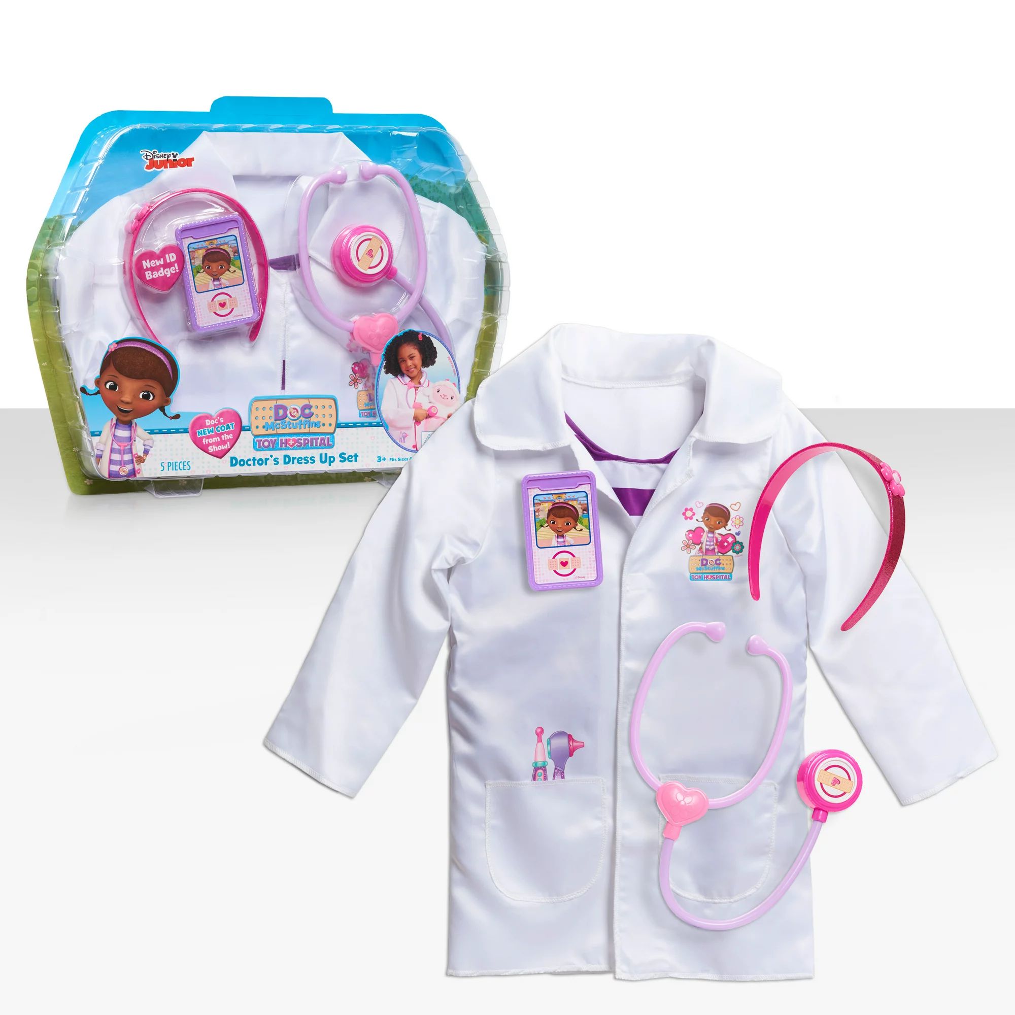 Doc McStuffins Doctor's Dress Up Set, Officially Licensed Kids Toys for Ages 3 Up, Gifts and Pres... | Walmart (US)