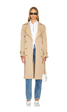 Bardot Halle Trench Coat in Tan from Revolve.com | Revolve Clothing (Global)