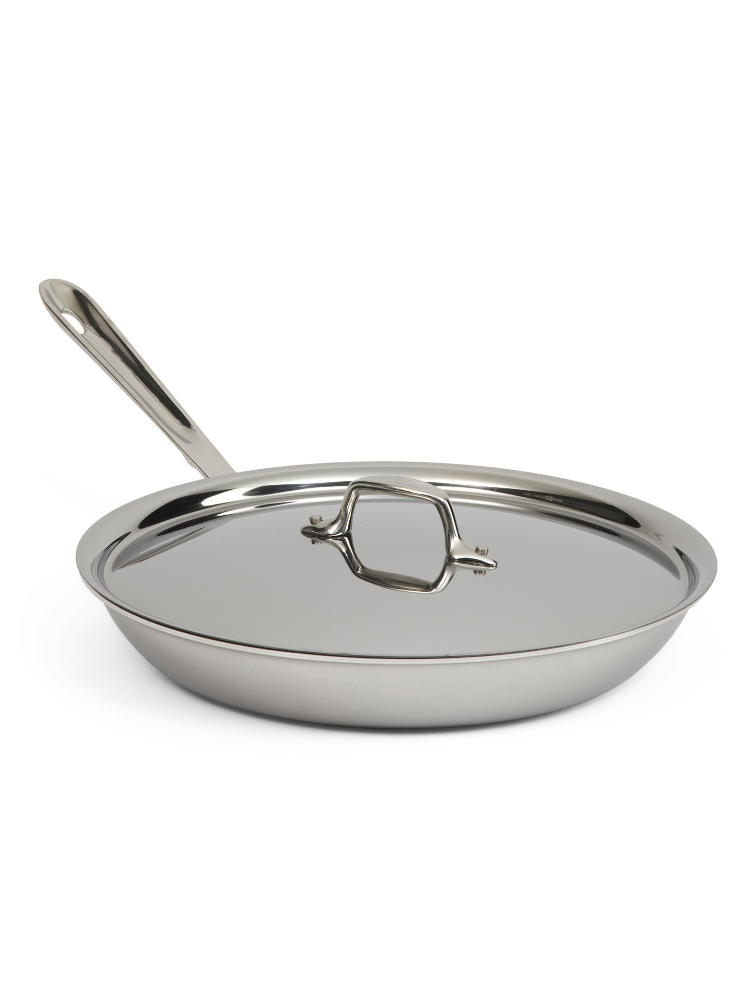 Made In The Usa 12in 5-ply Stainless Steel Fry Pan Slightly Blemished | TJ Maxx