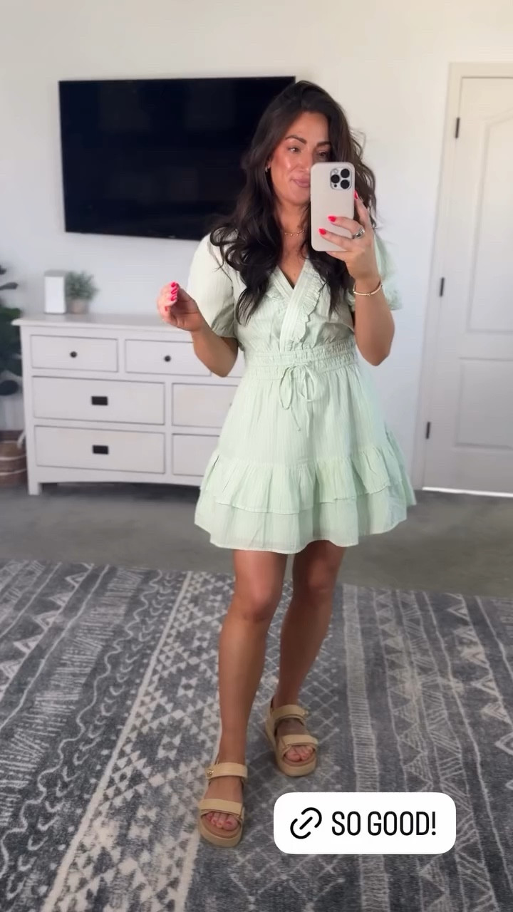 This dress is so cute! Perfect Easter dress option! Comfy, mom friendly, and I love the color (also comes in blue)! I would size down in this one unless you’re taller or have a baby bump 🥰

#LTKBump #LTKTall #LTKootd