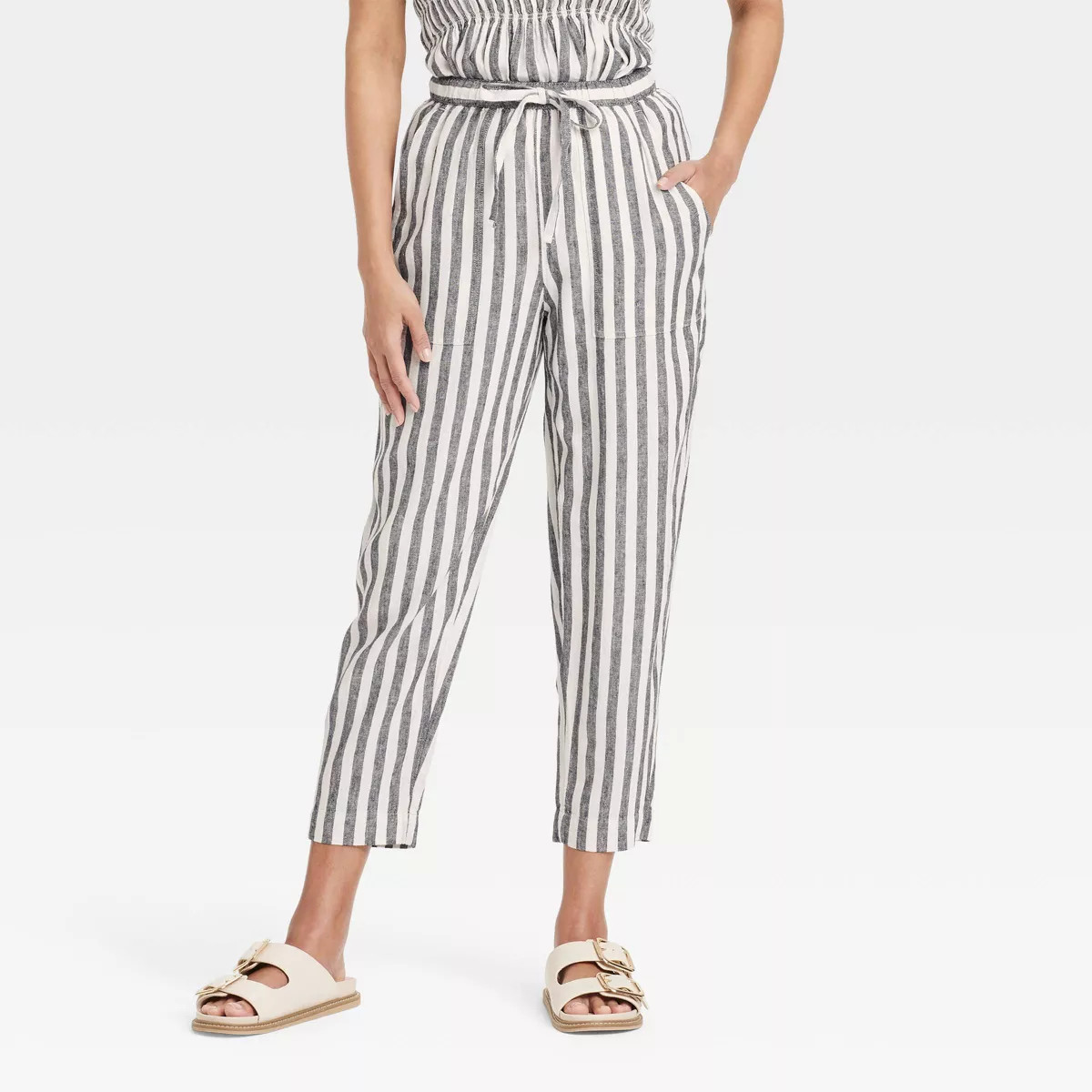 Women's High-Rise Straight Leg Pull-On Pants - Universal Thread™ | Target