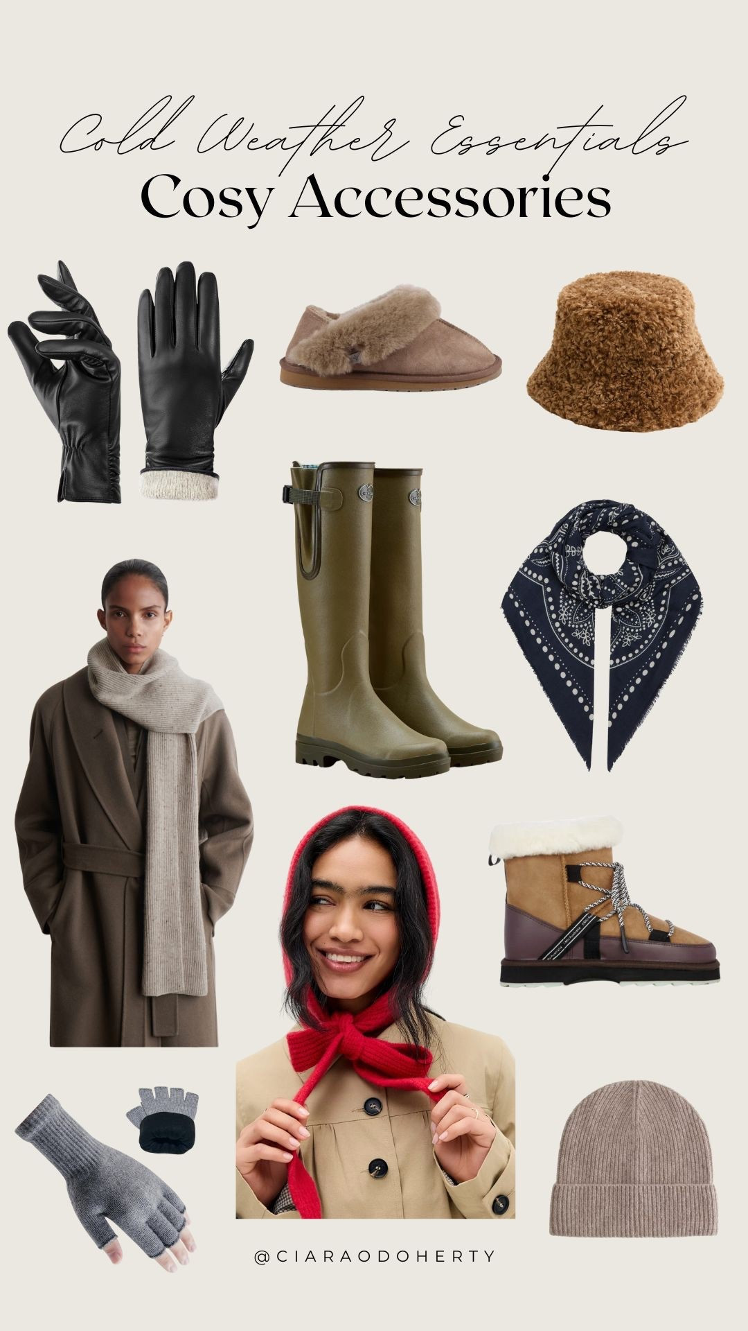 Cold Weather Essentials: Cosy Accessories 

Urban Outfitters, m&s, cos, Amazon, le chameau, wellies, scarf, snood, leather gloves, cashmere hat, boots, slippers

#LTKireland #LTKeurope #LTKwinter