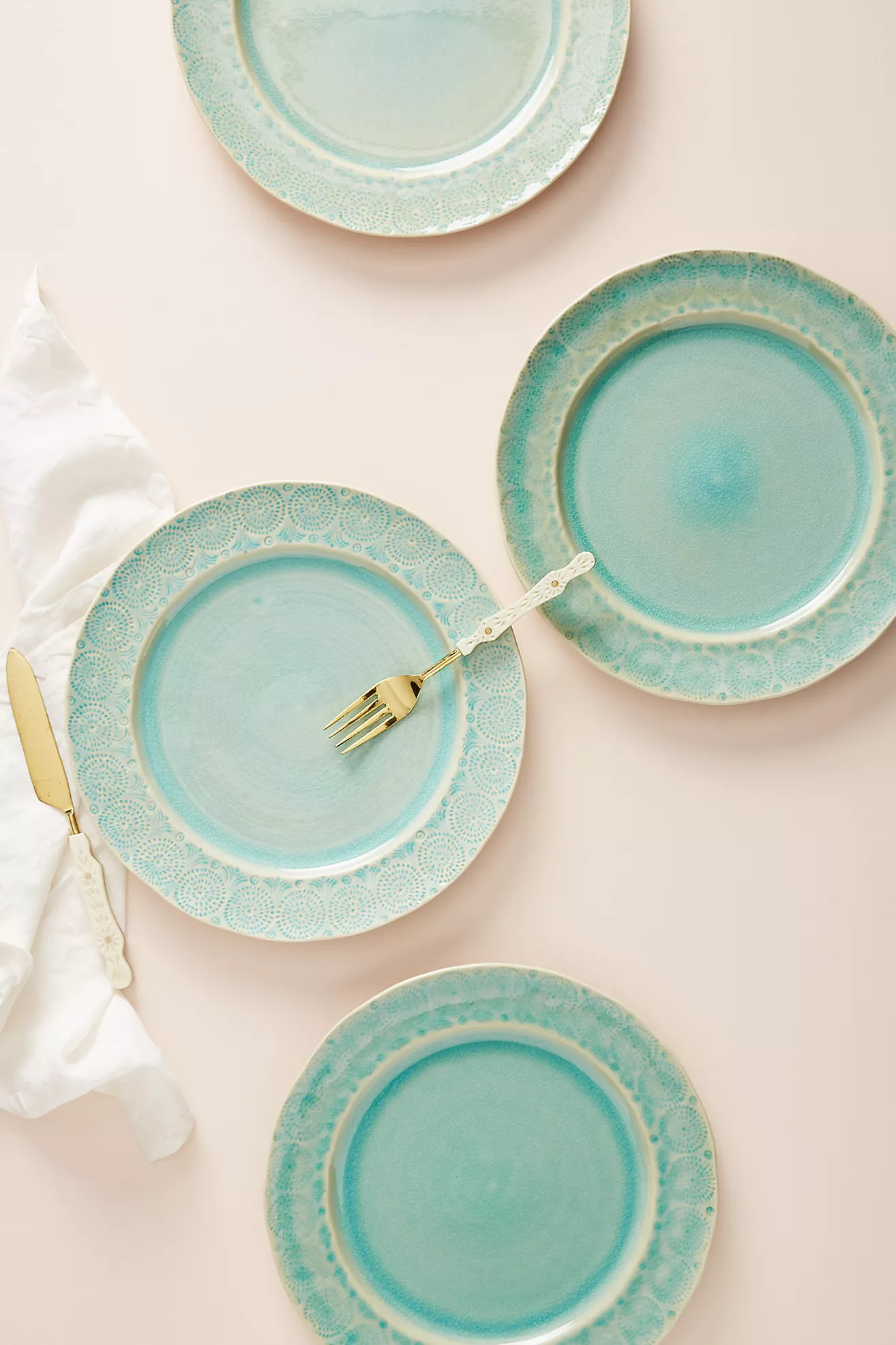 Old Havana Dinner Plates, Set of 4 | Anthropologie (UK)