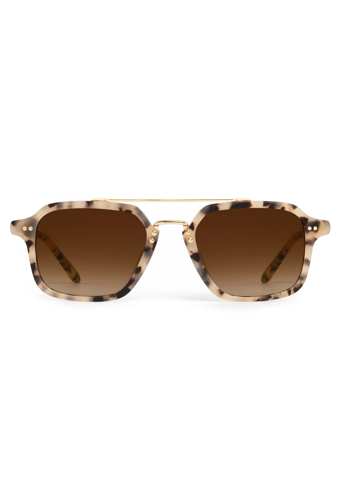 COLTON | Matte Oyster 18K | KREWE Eyewear