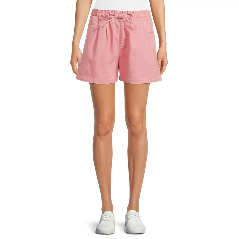 Time and Tru Women's Paperbag Waist Shorts | Walmart (US)