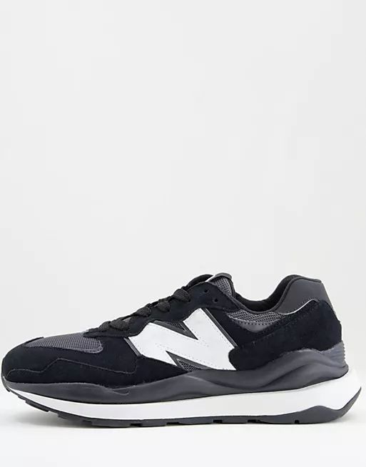 New Balance 57/40 sneakers in black and white | ASOS (Global)