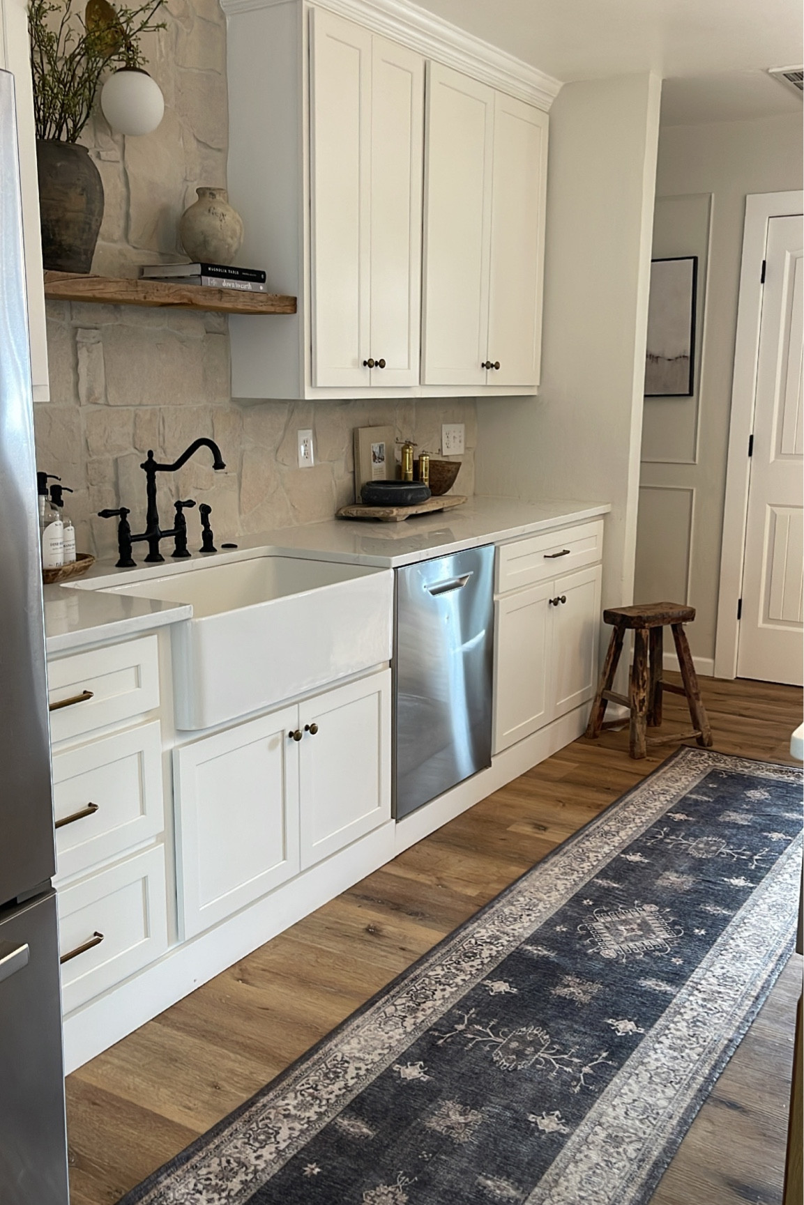 Ruggable washable runner for my kitchen. Vintage faded rug  

#LTKhome