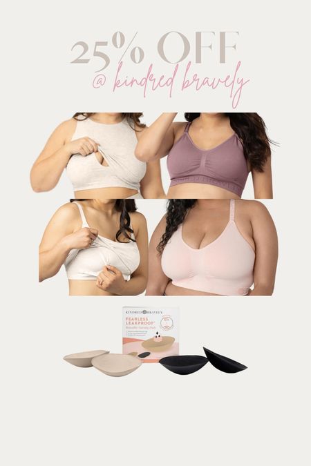 Kindred bravely sale!! These are my absolute favorites for nursing and post partum!