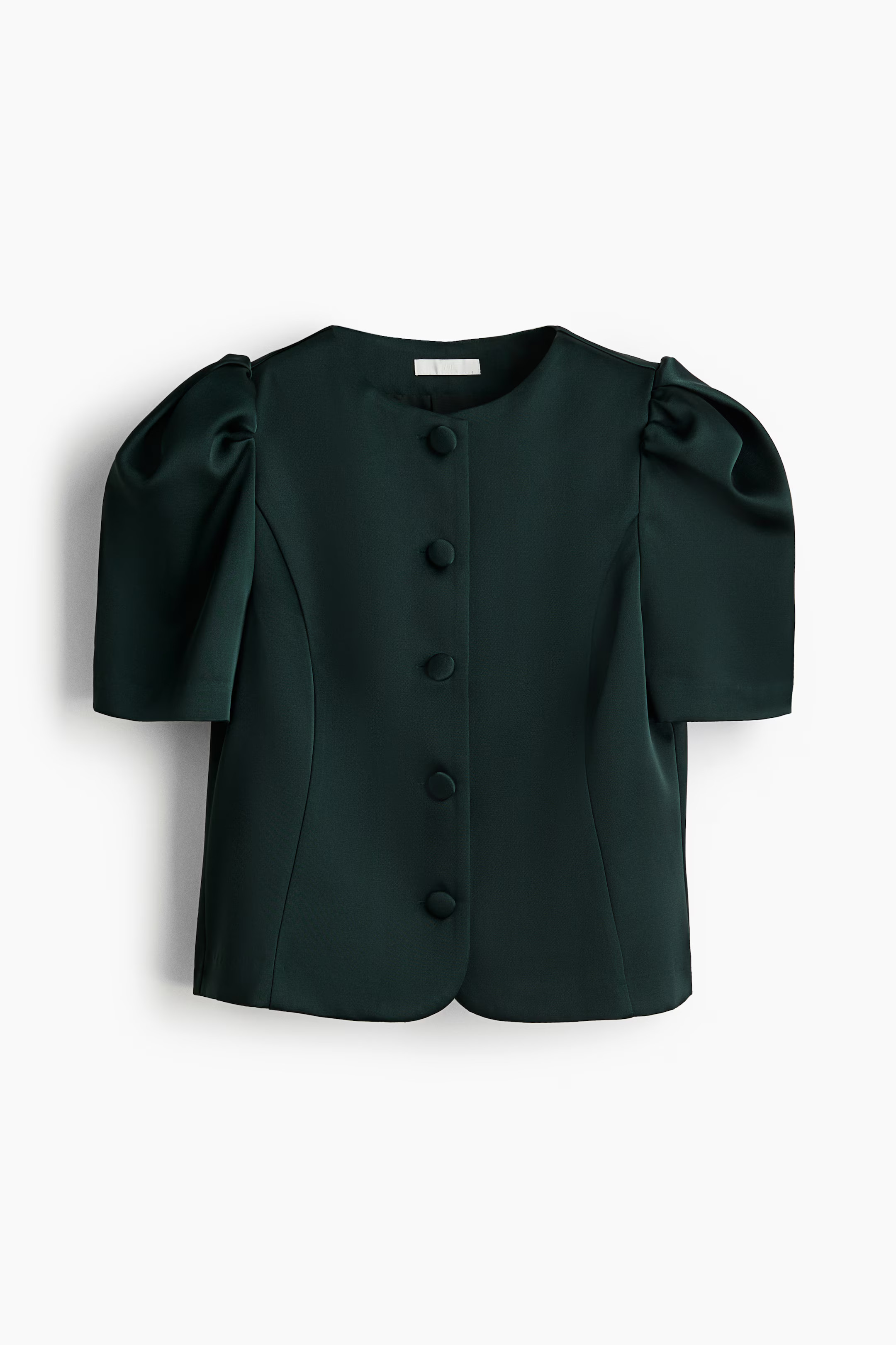 Puff-sleeved blouse | H&M (UK, MY, IN, SG, PH, TW, HK)
