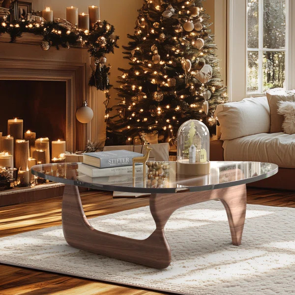 Lexghi Glass Top Single Coffee Table | Wayfair North America