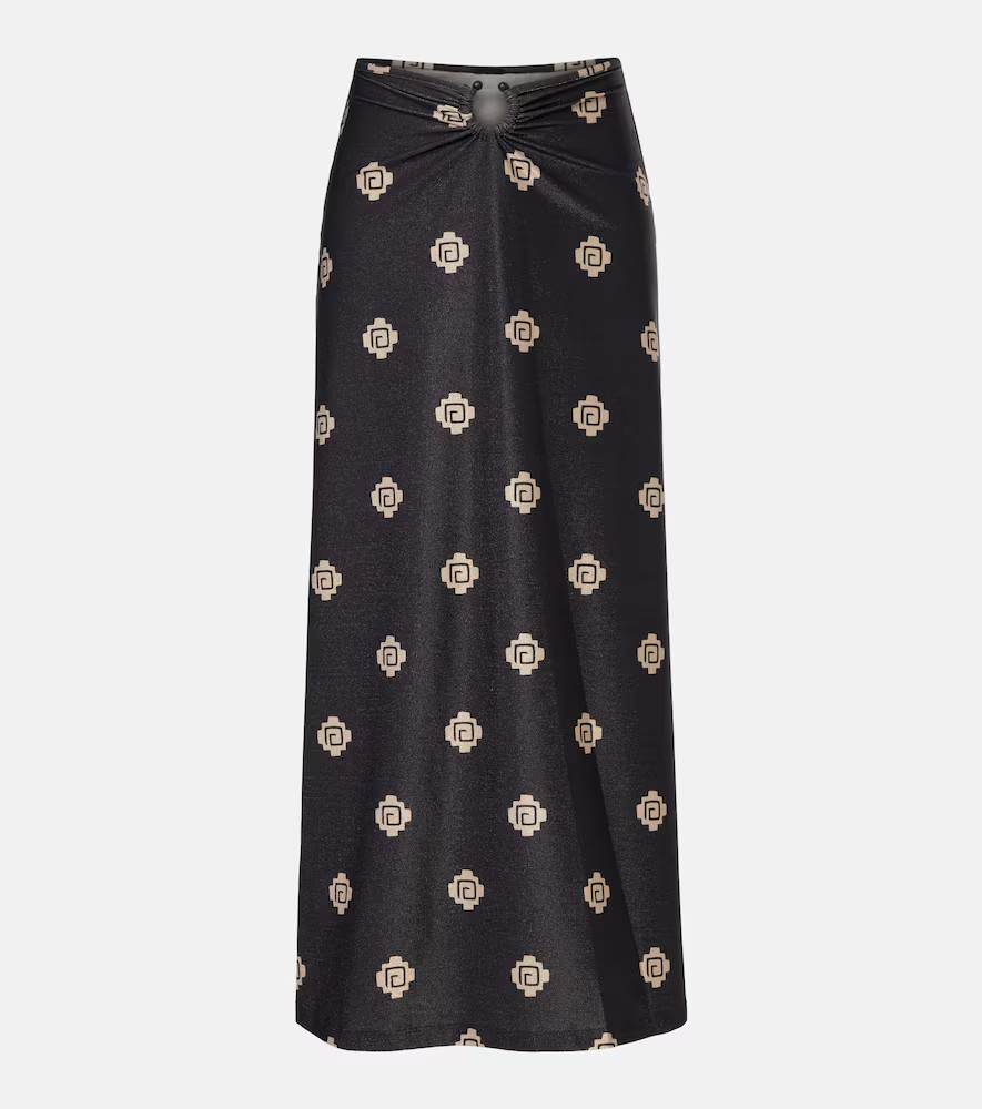 Johanna Ortiz Keel gathered maxi skirt | Mytheresa (US/CA)