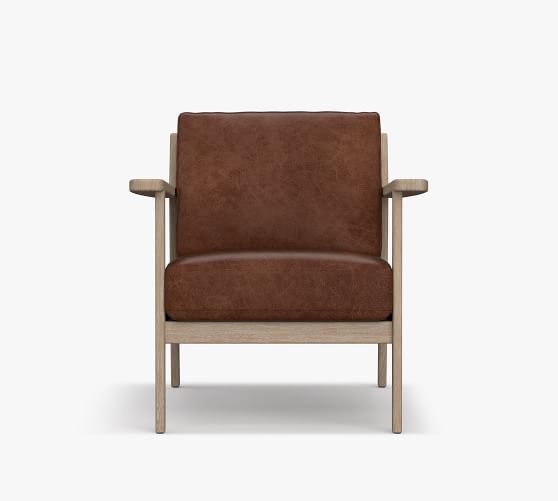 Cody Leather Armchair | Pottery Barn (US)