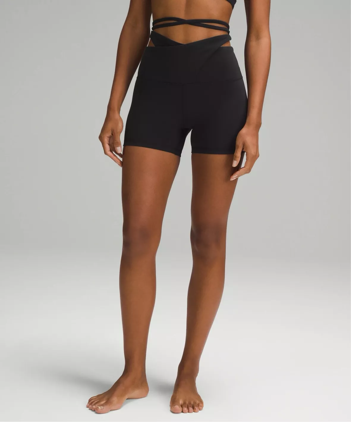 Wrap Detail Sports Shorts curated on LTK