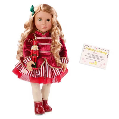 Our Generation Hollie Limited-Edition 18" Holiday Collectible Doll | Target
