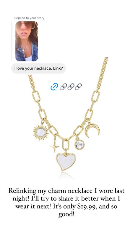 Love this Amazon charm necklace!

#LTKFindsUnder100 #LTKFindsUnder50 #LTKSeasonal