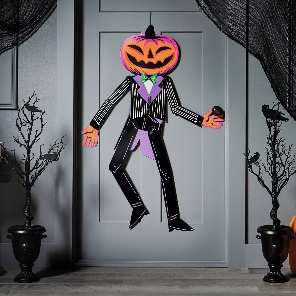 50" Halloween Paper Wall Decor Pumpkin - Hyde & EEK! Boutique™ | Target