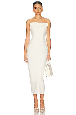 The S Curve Dress With Bow | FWRD 