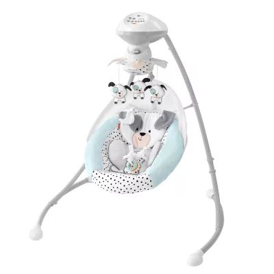 Fisher-Price® Dots & Spots Puppy Cradle 'n Swing | buybuy BABY | buybuy BABY
