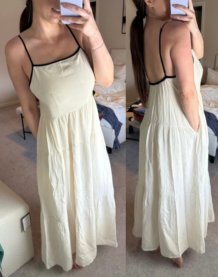 Maxidress with pockets also comes in black - wearing medium

#LTKFindsUnder50 #LTKStyleTip #LTKFindsUnder100