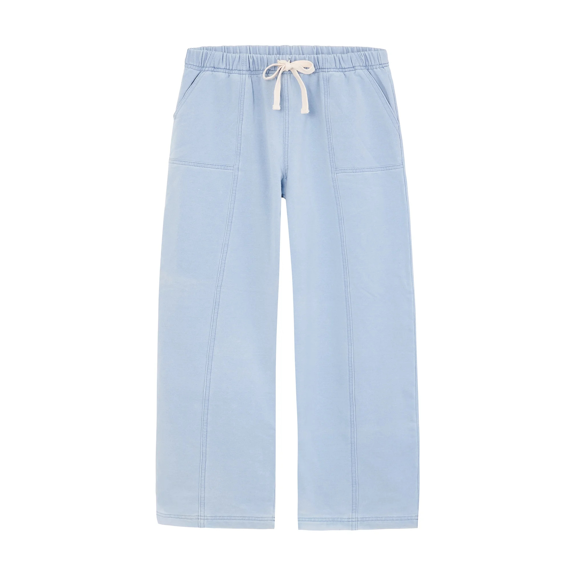 Wonder Nation Girls Knit Denim Pants, Sizes 4-18 & Plus | Walmart (US)