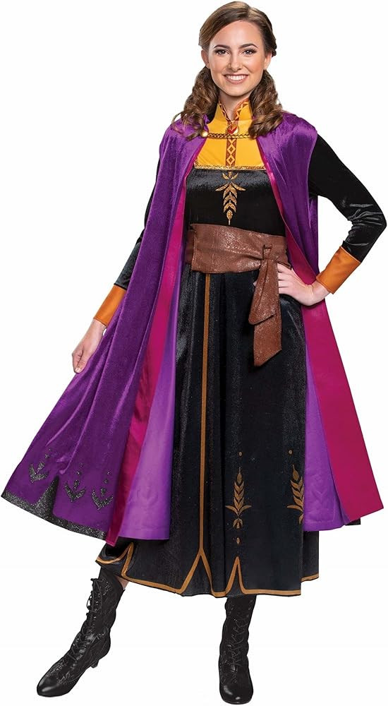 Disguise Deluxe Frozen 2 Anna Womens Costume | Amazon (US)