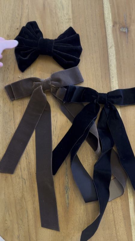 The perfect velvet bows under $10.

#LTKover40 #LTKSeasonal #LTKHoliday