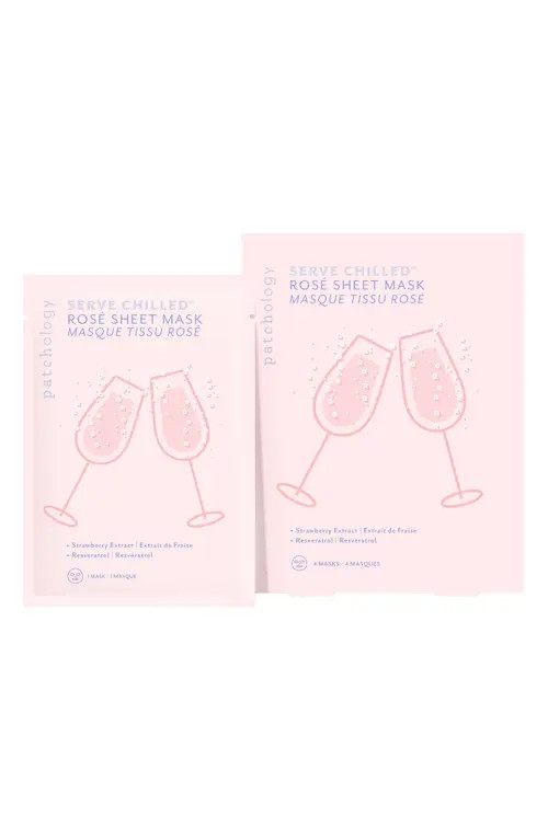 Patchology Serve Chilled Rosé All Day Sheet Mask at Nordstrom | Nordstrom